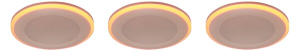 Φωτιστικό Χωνευτό Trio Lighting ARGUS 653610331 Λευκό Ματ (White Mat) 3000K