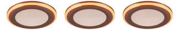 Φωτιστικό Χωνευτό Trio Lighting ARGUS 653610306 Χρώμιο (Chrome) 3000K