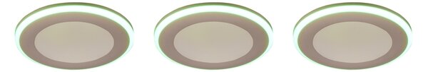 Φωτιστικό Χωνευτό Trio Lighting ARGUS 653610331 Λευκό Ματ (White Mat) 3000K