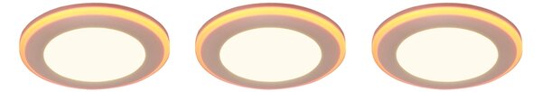 Φωτιστικό Χωνευτό Trio Lighting ARGUS 653610331 Λευκό Ματ (White Mat) 3000K