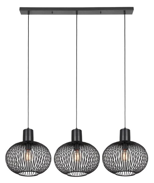 Φωτιστικό Κρεμαστό Trio Lighting GILA 365700332 Μαύρο Ματ (Black Mat)