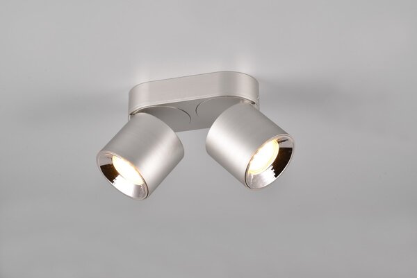 Φωτιστικό Οροφής Trio Lighting GUAYANA 651000207 Νίκελ ματ (Nickel Mat- Satin)