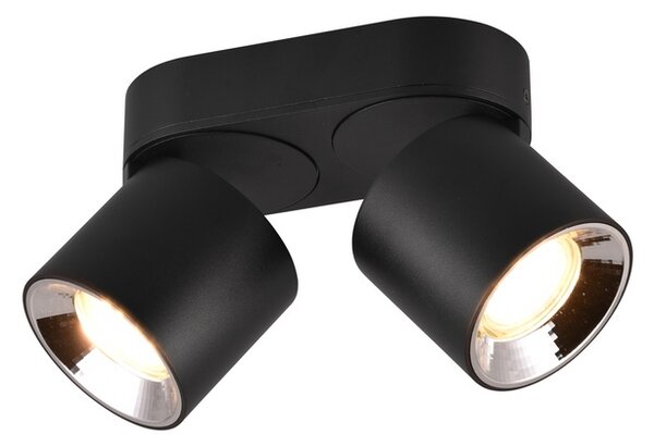Φωτιστικό Οροφής Trio Lighting GUAYANA 651000232 Μαύρο Ματ (Black Mat)
