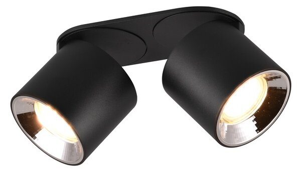 Φωτιστικό Οροφής Trio Lighting GUAYANA 651000232 Μαύρο Ματ (Black Mat)