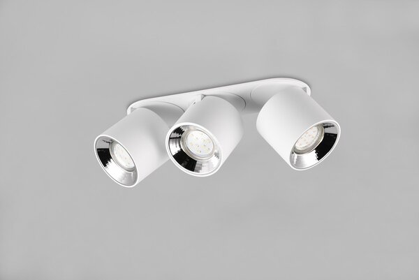Φωτιστικό Οροφής Trio Lighting GUAYANA 651000331 Λευκό Ματ (White Mat)