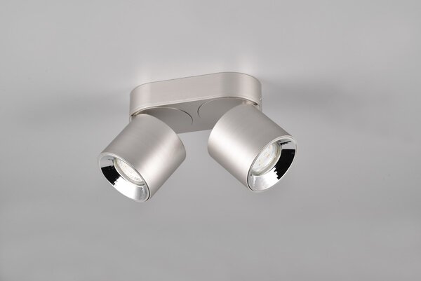 Φωτιστικό Οροφής Trio Lighting GUAYANA 651000207 Νίκελ ματ (Nickel Mat- Satin)