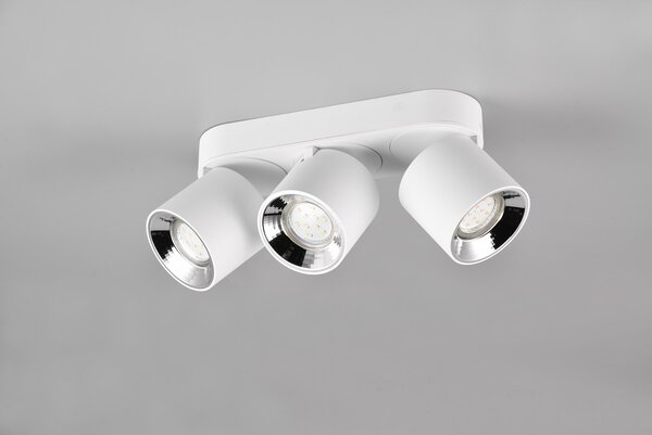 Φωτιστικό Οροφής Trio Lighting GUAYANA 651000331 Λευκό Ματ (White Mat)