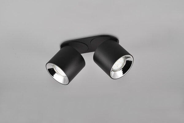 Φωτιστικό Οροφής Trio Lighting GUAYANA 651000232 Μαύρο Ματ (Black Mat)
