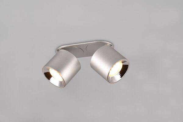 Φωτιστικό Οροφής Trio Lighting GUAYANA 651000207 Νίκελ ματ (Nickel Mat- Satin)