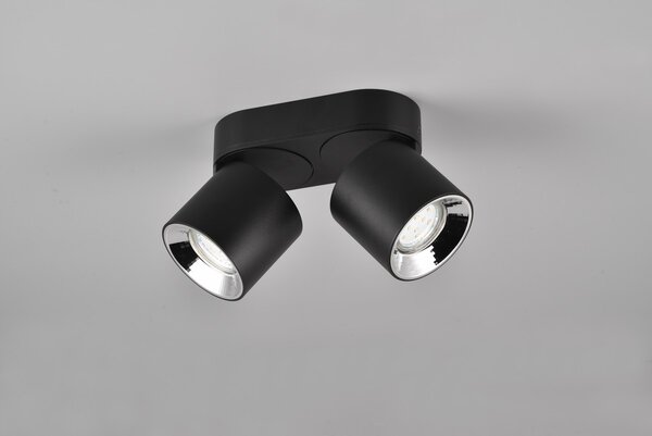 Φωτιστικό Οροφής Trio Lighting GUAYANA 651000232 Μαύρο Ματ (Black Mat)