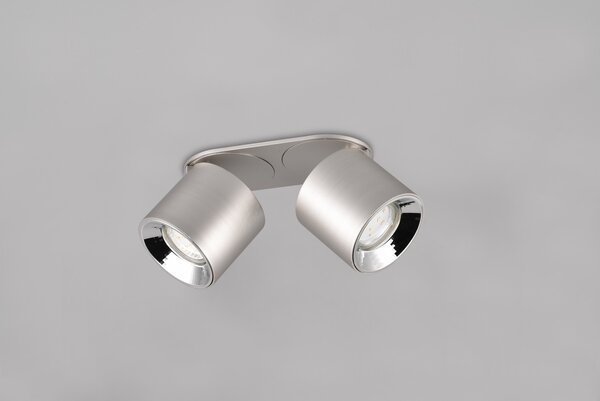 Φωτιστικό Οροφής Trio Lighting GUAYANA 651000207 Νίκελ ματ (Nickel Mat- Satin)