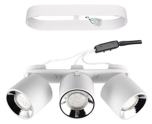 Φωτιστικό Οροφής Trio Lighting GUAYANA 651000331 Λευκό Ματ (White Mat)