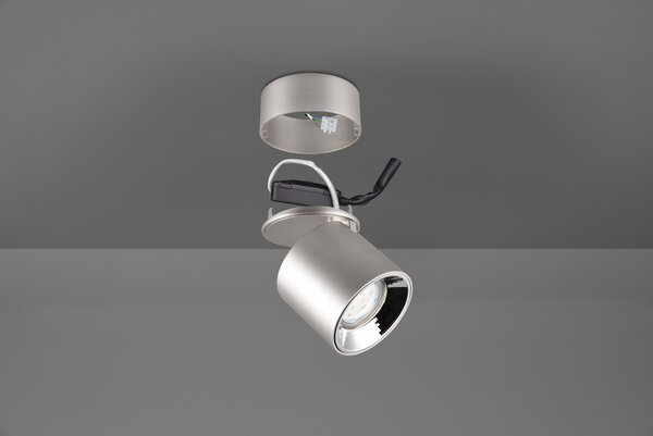 Φωτιστικό Οροφής Trio Lighting GUAYANA 651000107 Νίκελ ματ (Nickel Mat- Satin)