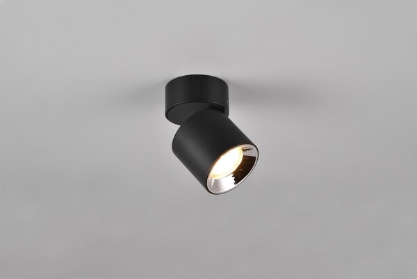 Φωτιστικό Οροφής Trio Lighting GUAYANA 651000132 Μαύρο Ματ (Black Mat)
