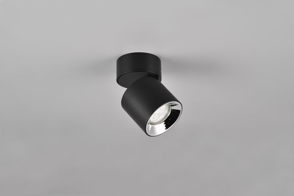 Φωτιστικό Οροφής Trio Lighting GUAYANA 651000132 Μαύρο Ματ (Black Mat)