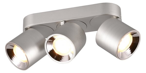 Φωτιστικό Οροφής Trio Lighting GUAYANA 651000307 Νίκελ ματ (Nickel Mat- Satin)