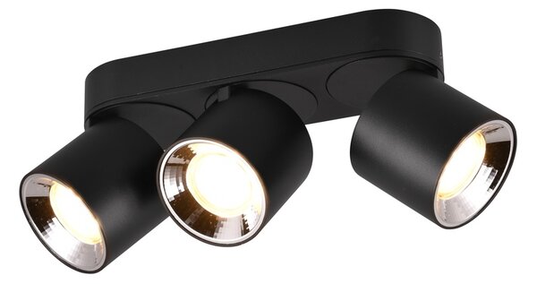 Φωτιστικό Οροφής Trio Lighting GUAYANA 651000332 Μαύρο Ματ (Black Mat)