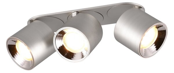 Φωτιστικό Οροφής Trio Lighting GUAYANA 651000307 Νίκελ ματ (Nickel Mat- Satin)