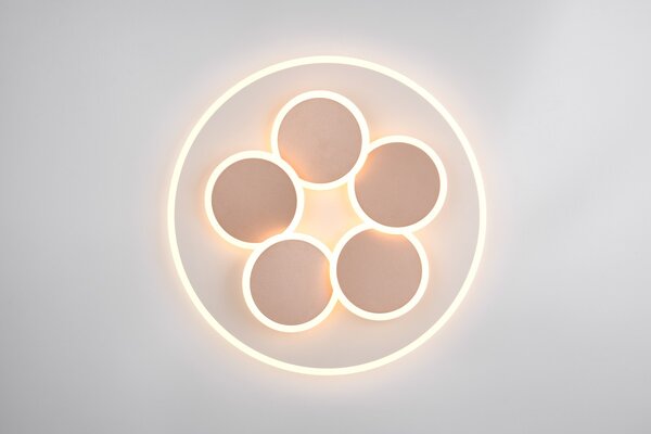 Φωτιστικό Οροφής Trio Lighting MANDALA 653210676 Γκρι (Grey) 2700 - 6500K