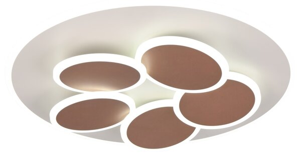 Φωτιστικό Οροφής Trio Lighting MANDALA 653210676 Γκρι (Grey) 2700 - 6500K