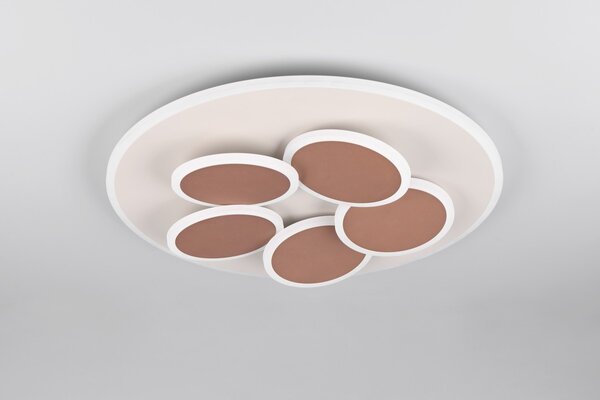 Φωτιστικό Οροφής Trio Lighting MANDALA 653210676 Γκρι (Grey) 2700 - 6500K