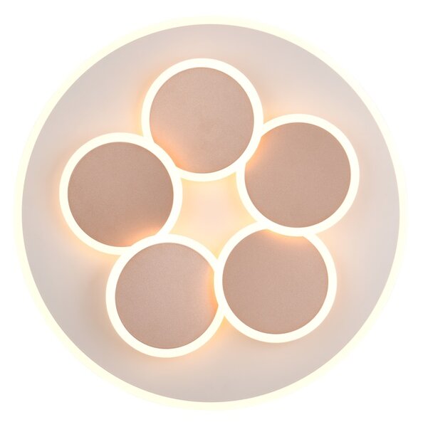 Φωτιστικό Οροφής Trio Lighting MANDALA 653210676 Γκρι (Grey) 2700 - 6500K