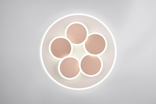 Φωτιστικό Οροφής Trio Lighting MANDALA 653210676 Γκρι (Grey) 2700 - 6500K