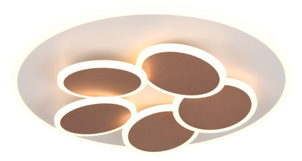 Φωτιστικό Οροφής Trio Lighting MANDALA 653210676 Γκρι (Grey) 2700 - 6500K