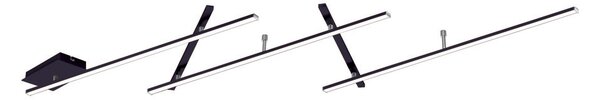 Φωτιστικό Οροφής Trio Lighting INDIRA 674610532 Μαύρο Ματ (Black Mat) 3000K