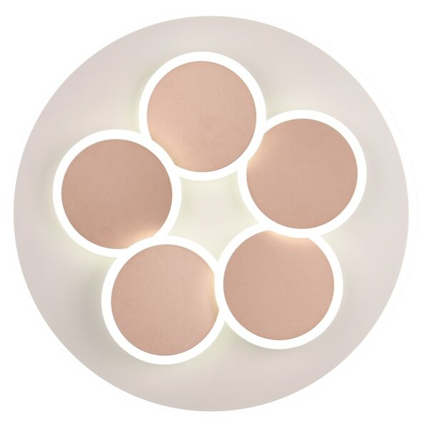 Φωτιστικό Οροφής Trio Lighting MANDALA 653210676 Γκρι (Grey) 2700 - 6500K