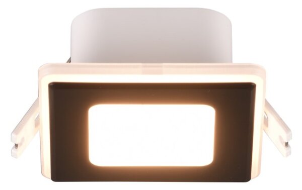 Φωτιστικό Χωνευτό Trio Lighting NIMBUS 653410132 Μαύρο Ματ (Black Mat) 3000K