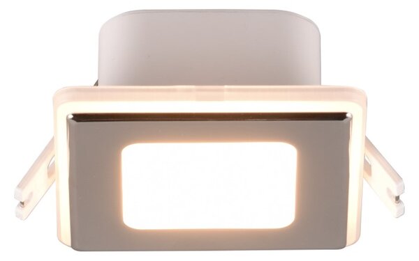 Φωτιστικό Χωνευτό Trio Lighting NIMBUS 653410106 Χρώμιο (Chrome) 3000K