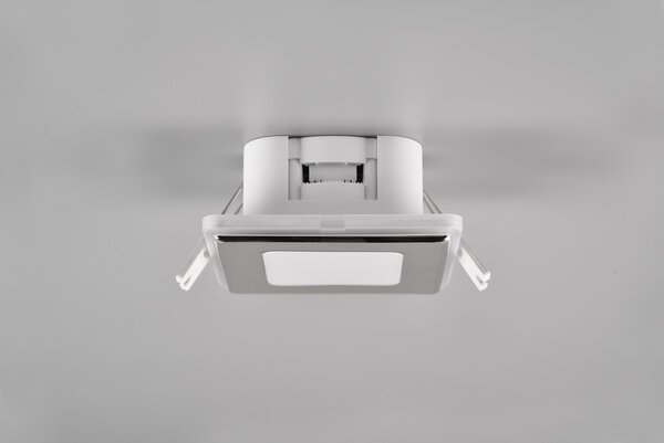 Φωτιστικό Χωνευτό Trio Lighting NIMBUS 653410106 Χρώμιο (Chrome) 3000K