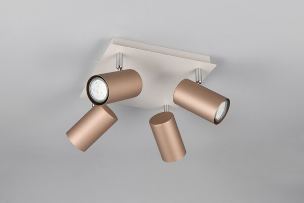 Φωτιστικό Σποτ Trio Lighting MARLEY 802430465 Καφετί (Coffee)