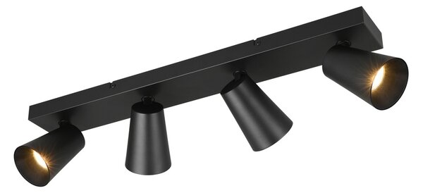 Φωτιστικό Σποτ Trio Lighting SHARP 817100432 Μαύρο Ματ (Black Mat)