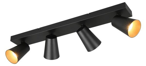 Φωτιστικό Σποτ Trio Lighting SHARP 817100432 Μαύρο Ματ (Black Mat)