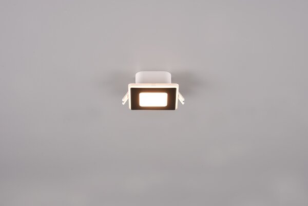 Φωτιστικό Χωνευτό Trio Lighting NIMBUS 653410132 Μαύρο Ματ (Black Mat) 3000K