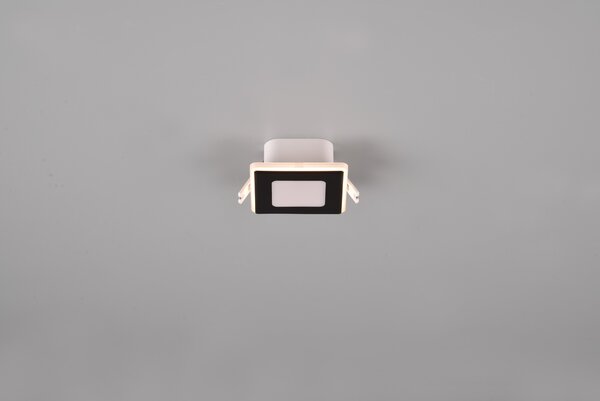 Φωτιστικό Χωνευτό Trio Lighting NIMBUS 653410132 Μαύρο Ματ (Black Mat) 3000K