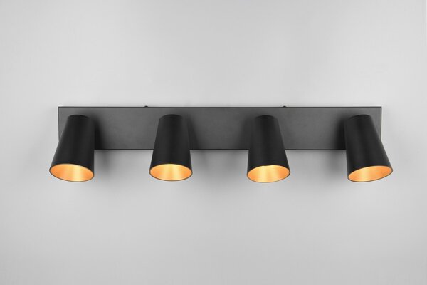 Φωτιστικό Σποτ Trio Lighting SHARP 817100432 Μαύρο Ματ (Black Mat)