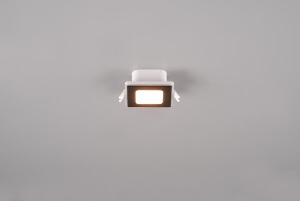 Φωτιστικό Χωνευτό Trio Lighting NIMBUS 653410132 Μαύρο Ματ (Black Mat) 3000K