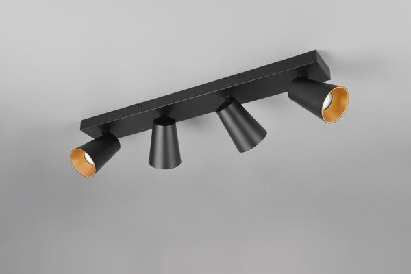 Φωτιστικό Σποτ Trio Lighting SHARP 817100432 Μαύρο Ματ (Black Mat)