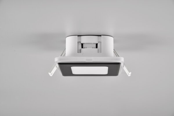 Φωτιστικό Χωνευτό Trio Lighting NIMBUS 653410132 Μαύρο Ματ (Black Mat) 3000K
