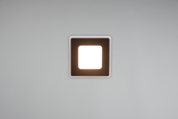 Φωτιστικό Χωνευτό Trio Lighting NIMBUS 653410132 Μαύρο Ματ (Black Mat) 3000K