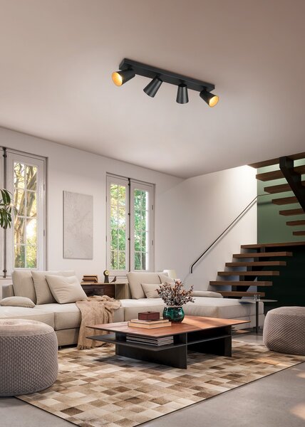 Φωτιστικό Σποτ Trio Lighting SHARP 817100432 Μαύρο Ματ (Black Mat)