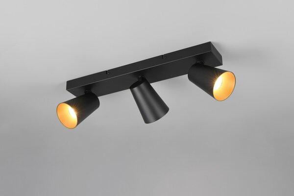 Φωτιστικό Σποτ Trio Lighting SHARP 817100332 Μαύρο Ματ (Black Mat)
