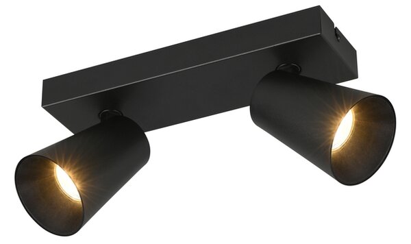 Φωτιστικό Σποτ Trio Lighting SHARP 817100232 Μαύρο Ματ (Black Mat)