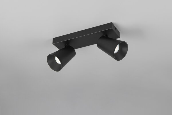 Φωτιστικό Σποτ Trio Lighting SHARP 817100232 Μαύρο Ματ (Black Mat)