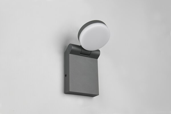 Φωτιστικό Επίτοιχο Trio Lighting ADOUR 245560142 Ανθρακί (Anthracite) 2300+3000+4000K