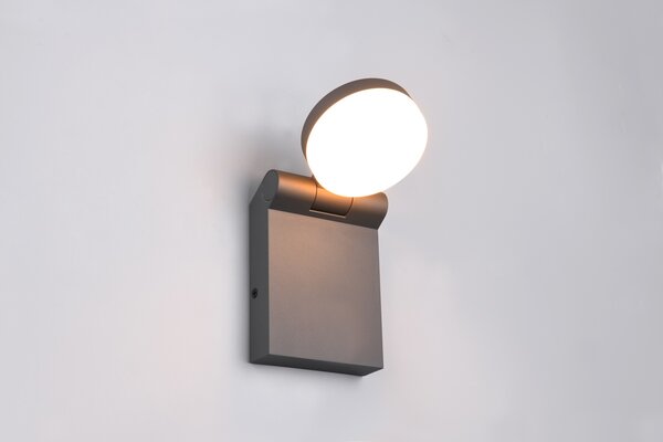 Φωτιστικό Επίτοιχο Trio Lighting ADOUR 245560142 Ανθρακί (Anthracite) 2300+3000+4000K