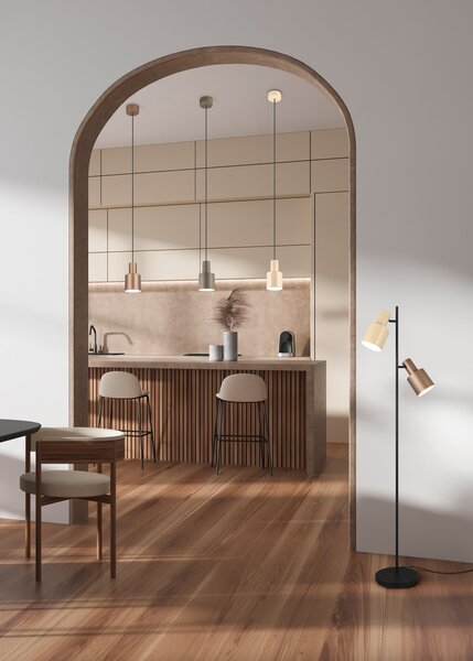 Φωτιστικό Κρεμαστό Trio Lighting AGUDO 319400144 Fawn